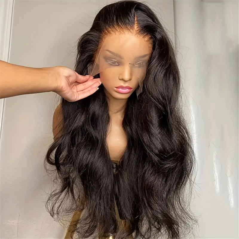 Brazilian Remy Human Hair Wig - Body Wave Lace Front Wig For Women - 250% Density - 13x4 Lace Front, BD